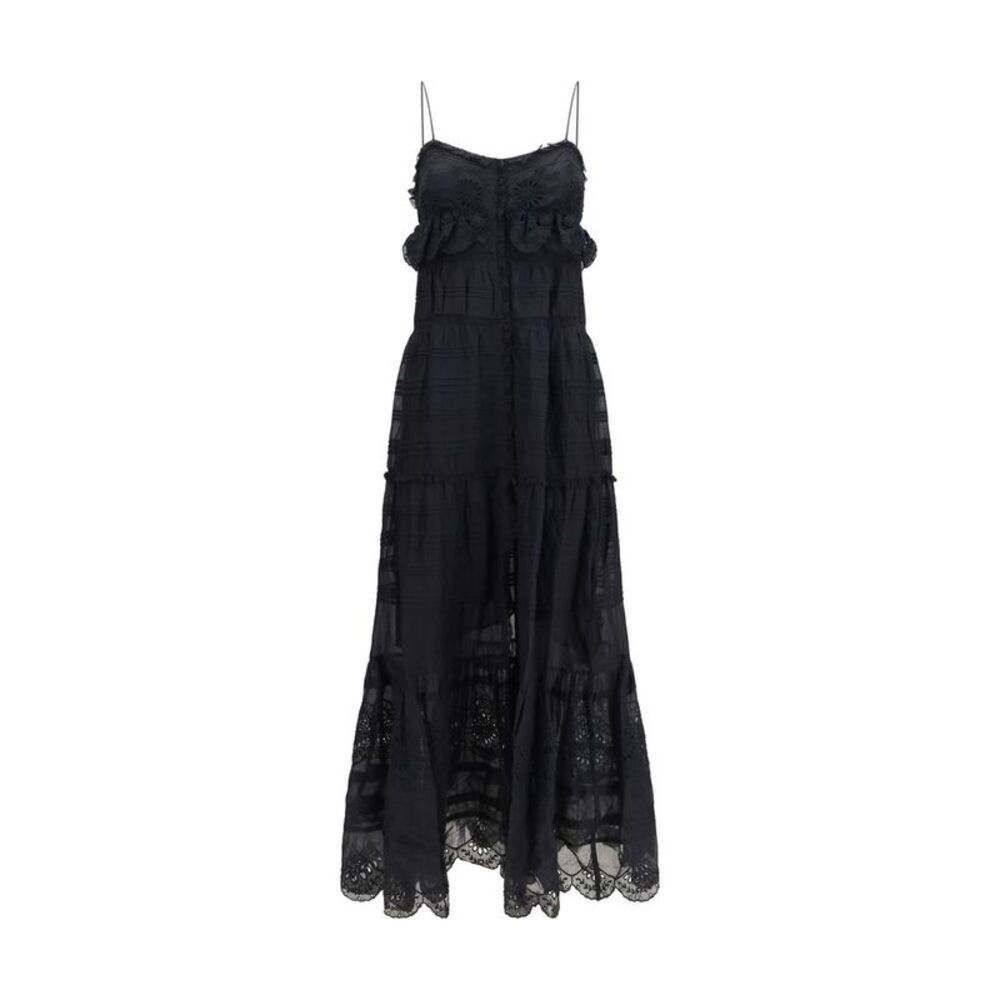 Marant Etoile Black Cotton Casual Women's Dress